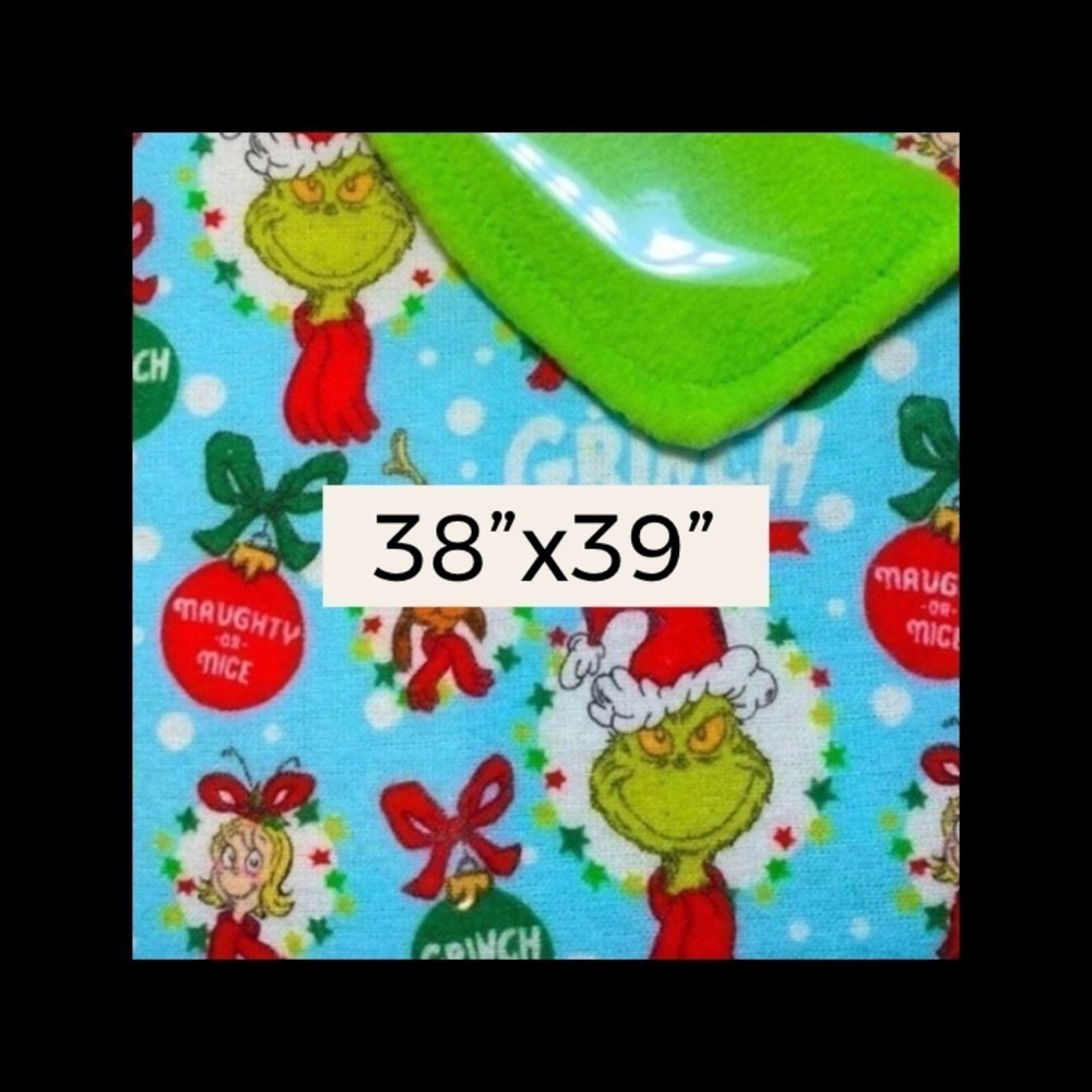 💚FUN Festive crib blanket🎄 - Picture 2 of 2